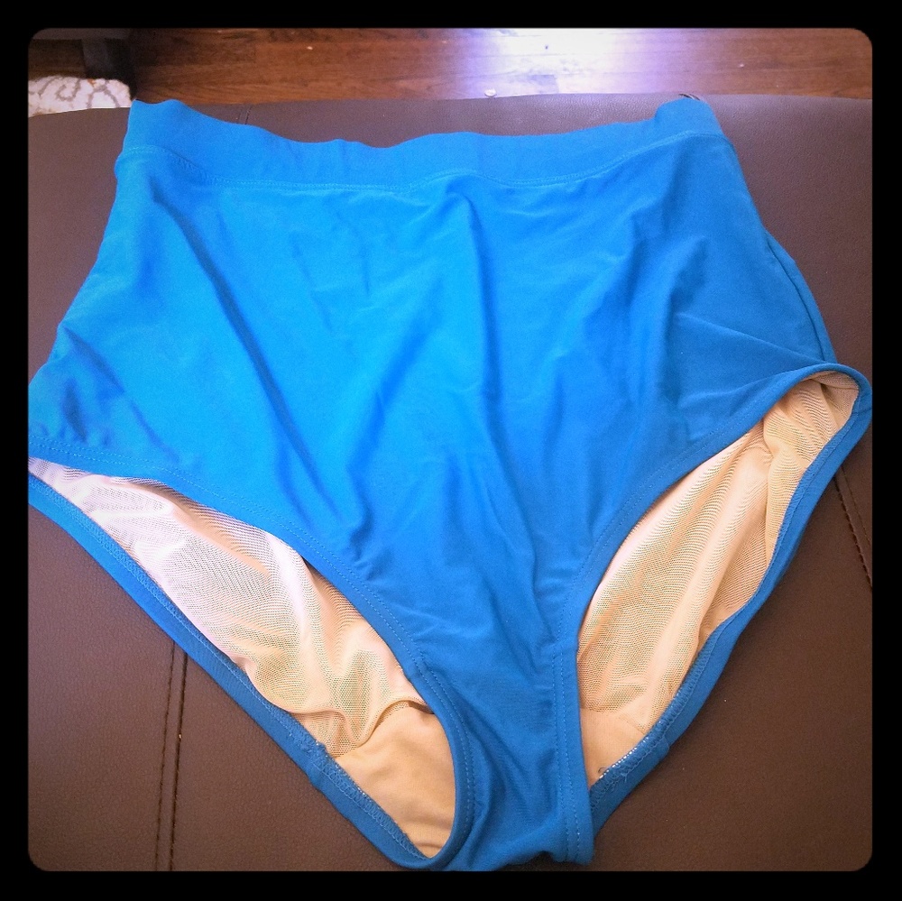 Lane Bryant Cacique High Waisted Swim Bottom